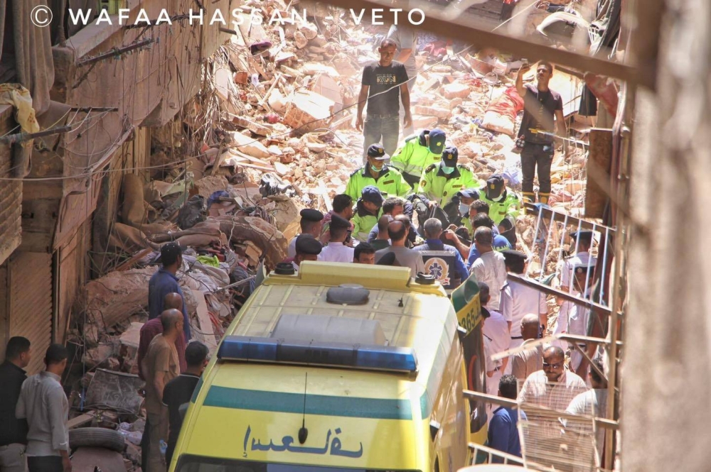 ارتفاع حصيلة انهيار عقارين بالقاهرة لـ 9 ضحايا – أخبار السعودية ارتفاع حصيلة انهيار عقارين بالقاهرة لـ 9 ضحايا - أخبار السعودية