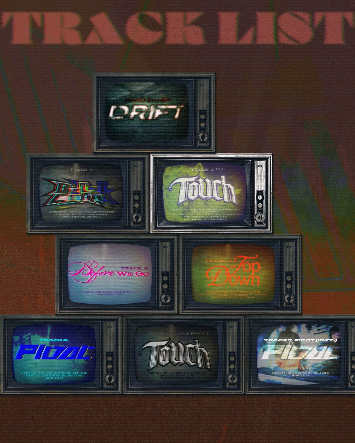 Kard - 8th Mini Album: Drift (Tracklist)