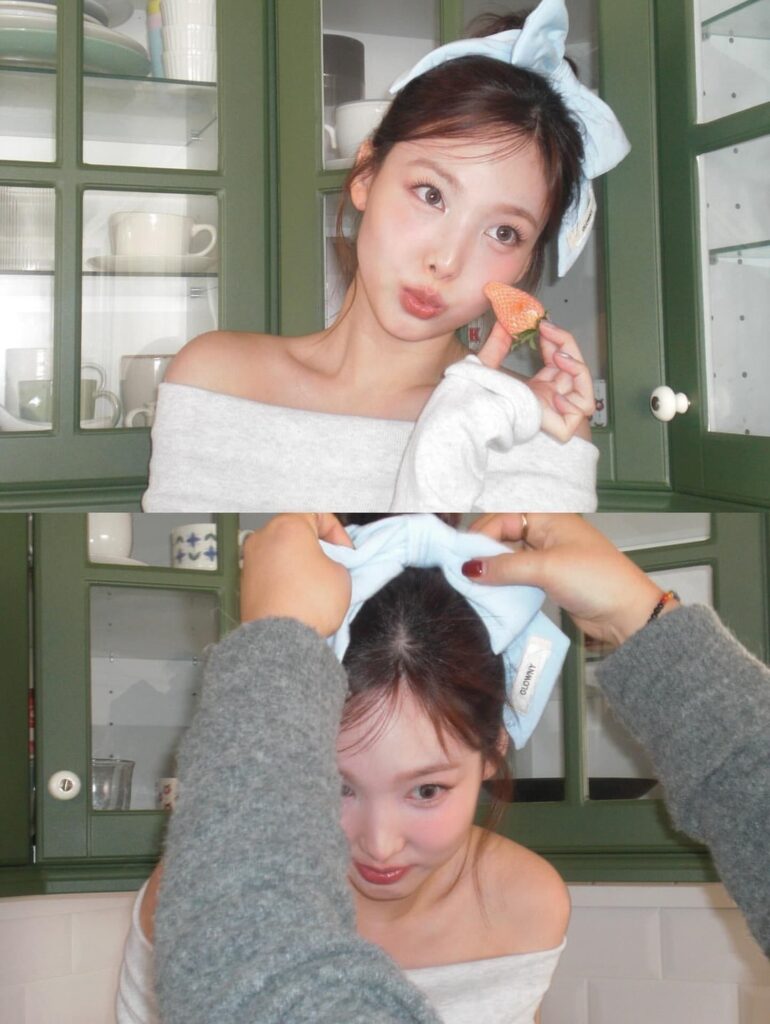 250622 Nayeon Instagram Update - Cute Nayeon و Strawberry لها