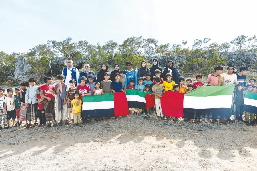 الإمارات ومنظمة الصحة العالمية تُطلقان مبادرة إنسانية لمكافحة سوء تغذية الأطفال والنساء في جزيرة سُقطرى