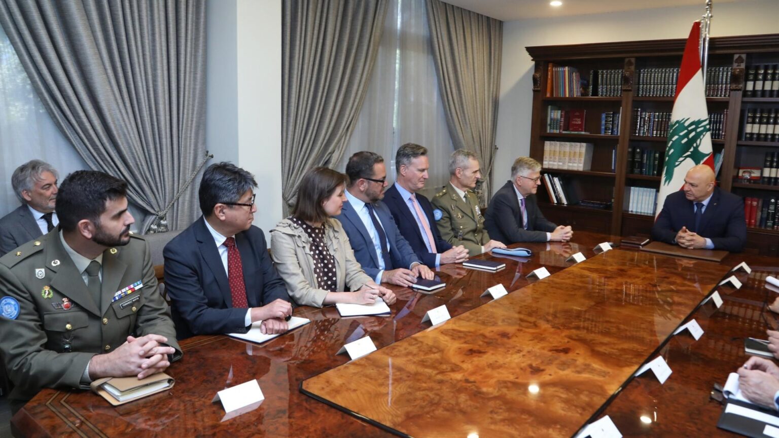 الرئيس عون: لبنان متمسّك ببقاء "اليونيفيل" في الجنوب