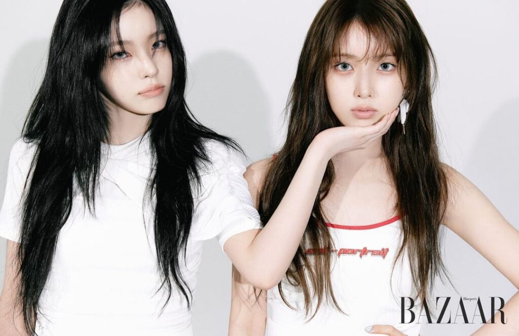 Nmixx Jiwoo & Kyujin - Harper's Bazaar Korea (July 2025 Visule Pictorial)