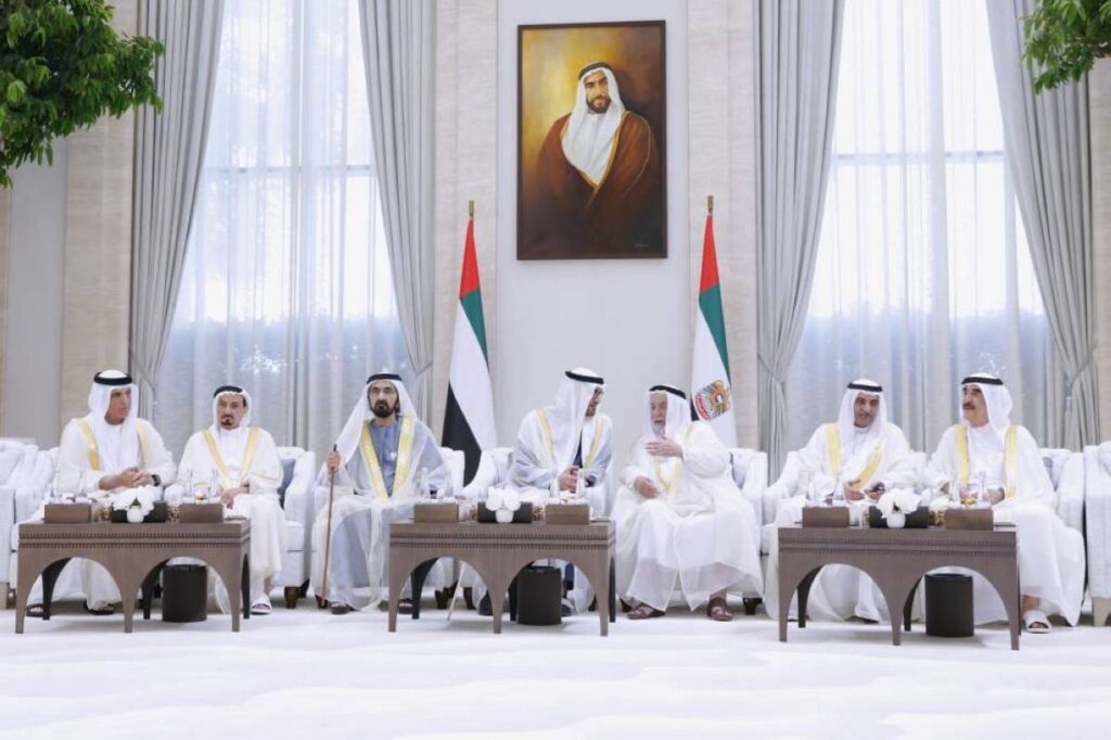 سعدت بلقاء إخواني حكام الإمارات بمناسبة عيد الأضحى المبارك Al Bayan