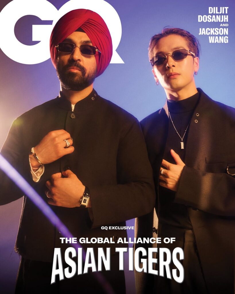 GOT7 JACKSON WANG & DILJIT DOSANJH - GQ India (يوليو 2025 غلاف العدد + معاينة التصويرية)