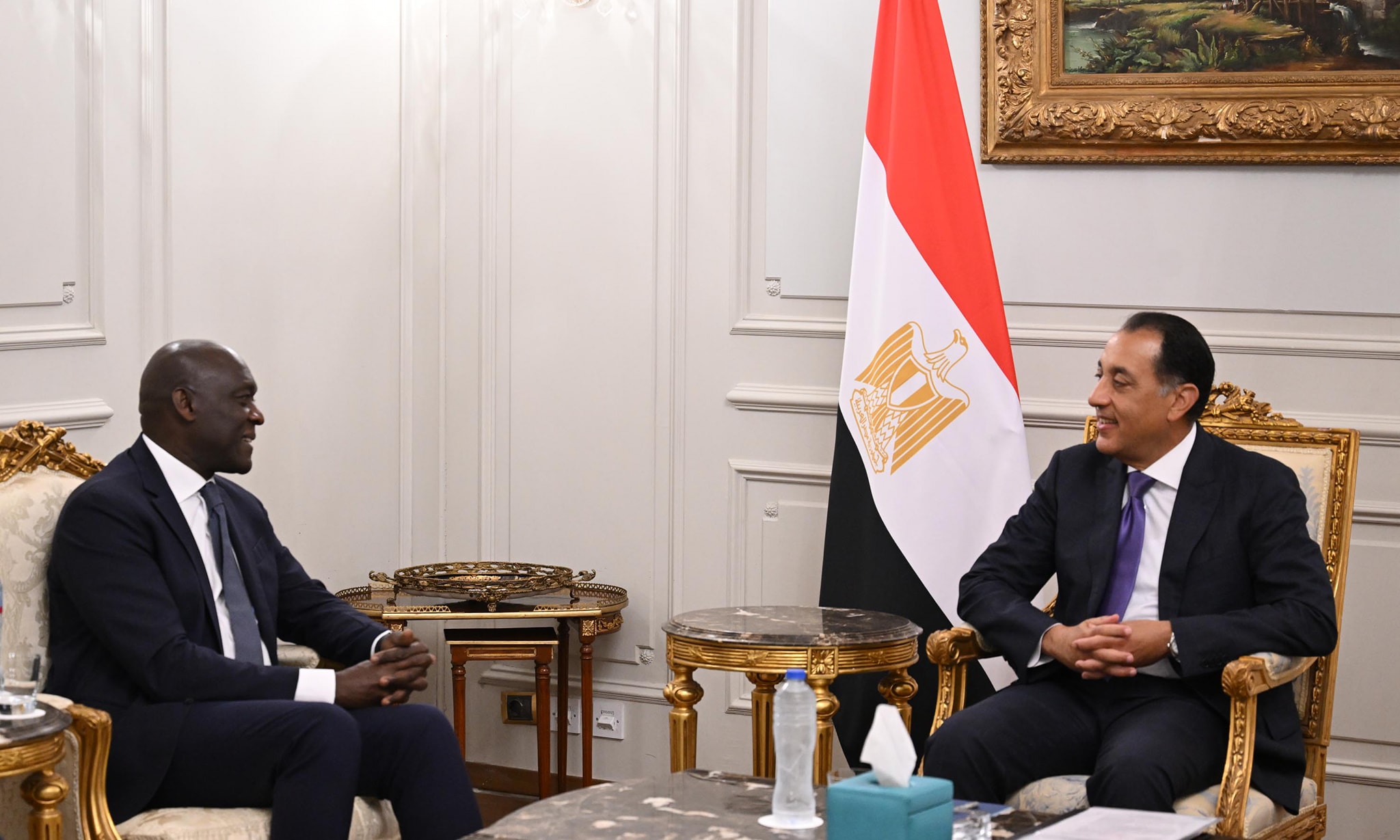 رئيس الوزراء والرئيس التنفيذي لمؤسسة التمويل الدولية