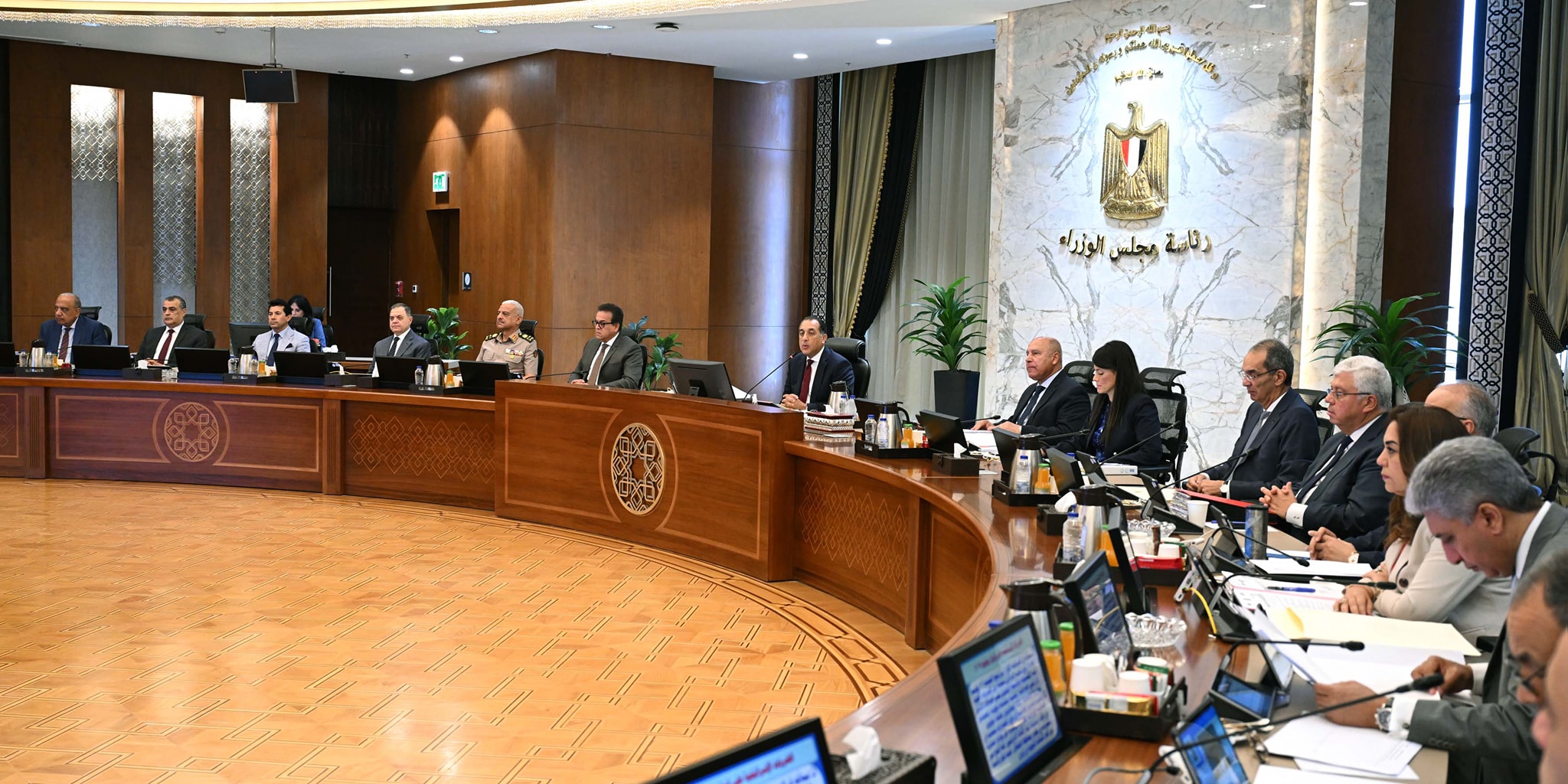 اجتماع مجلس الوزراء برئاسة الدكتور مصطفى مدبولي