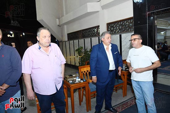 عزاء شقيق الراحل حسن يوسف (15)