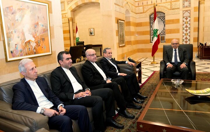 عراقجي يلتقي رئيس الوزراء اللبناني