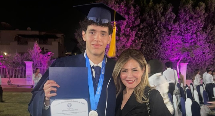 صابرين وابنها