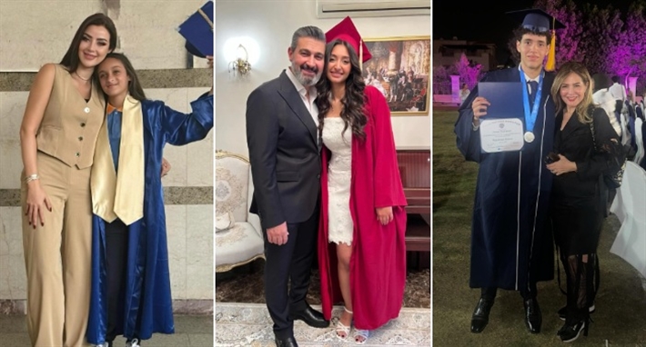 نجوم احتفلوا بتخرج أولادهم
