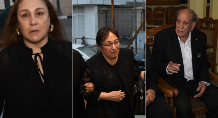 سميرة عبد العزيز ومنير مكرم وشيرين