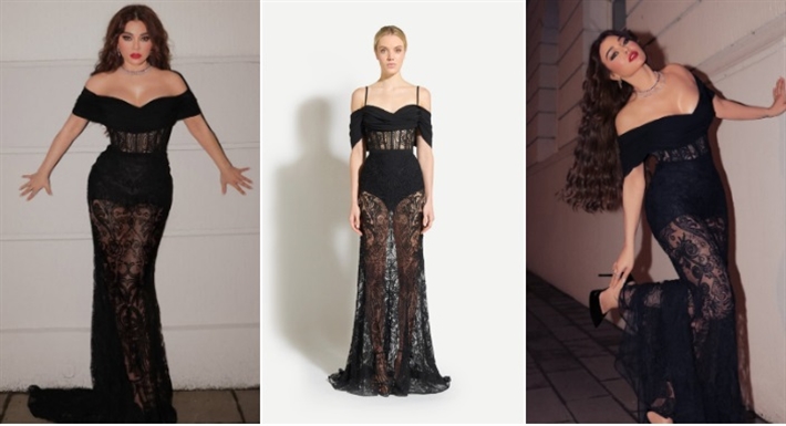 #شرطة_الموضة: هيفاء وهبي بفستان شفاف بدون بطانة في حفل 𝐁𝐀𝐌𝐀 𝐀𝐰𝐚𝐫𝐝𝐬 … سعره 247 ألف جنيه | ألبوم هيفاء وهبي