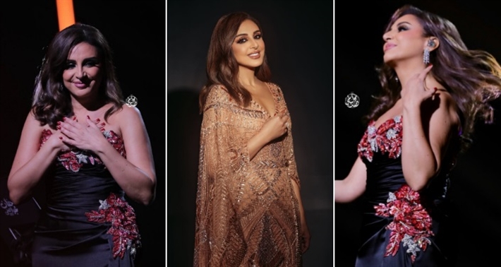 #شرطة_الموضة: تفاصيل إطلالتي أنغام في السعودية … واحدة مستوحاة من الفراعنة والثاني مزين بالزهور | ألبوم أنغام