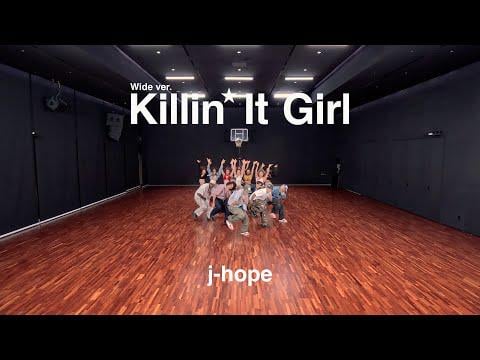 BTS J -Hope - Killin 'It Girl (إصدار منفرد) (ممارسة الرقص - Ver.)