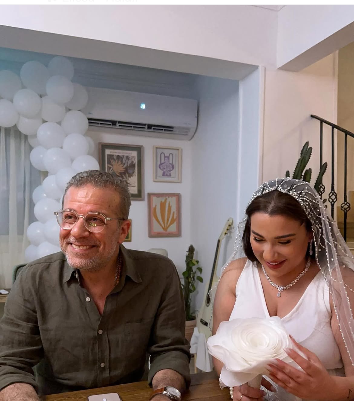 زواج اسما شريف منير (6)