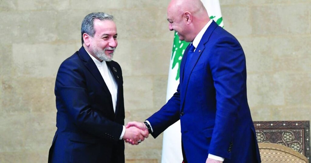 لقاء عراقجي وقاسم يؤكد دعم إيران للبنان.. ولهجة ...