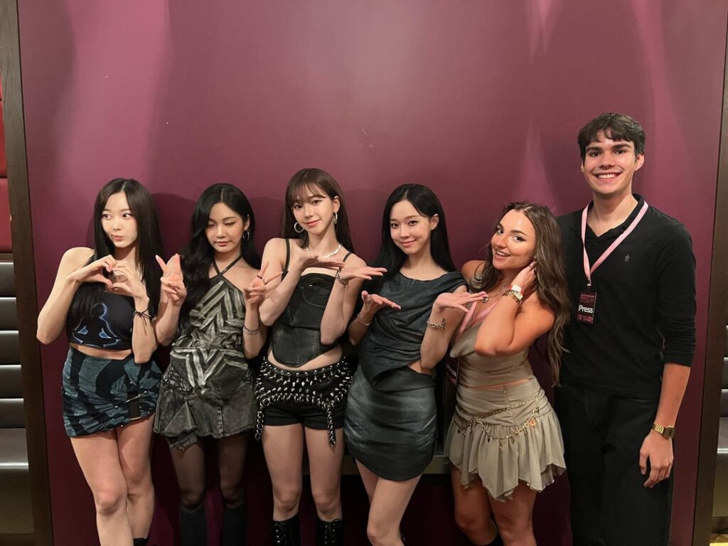 250629 Leilahussein_ Twitter تحديث مع AESPA