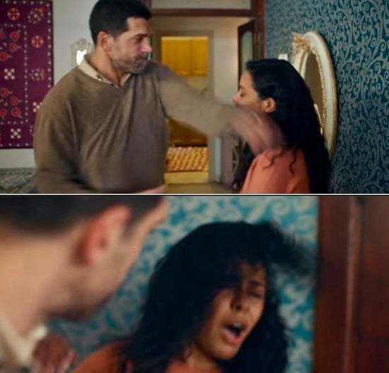 تعرض بسمة للضرب من زوجها خلال أحداث مسلسل فات الميعاد