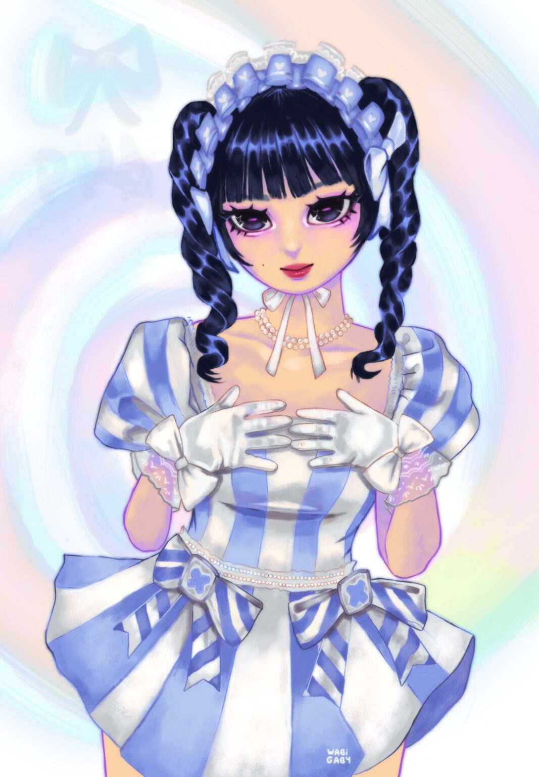 250405 Rei Magic Girl Fanart by Me