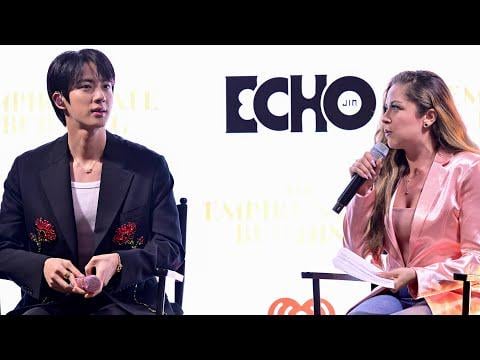 Jin (BTS) - BTS 'Jin * مقابلة وأداء غير محررة في مبنى Empire State Building @ Empire State Building (250625) [ENG]