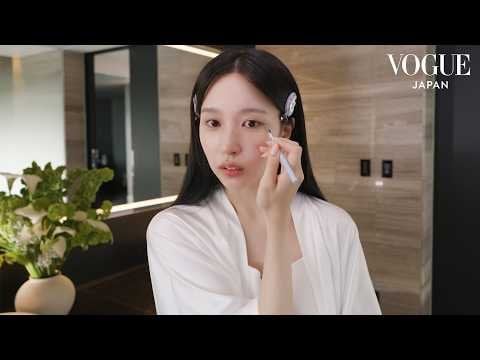250611 Vogue Japan Youtube Update - تكشف Mina عن مكياجها الطبيعي وروتين العناية بالبشرة في يوم عطلة | سر الجمال | Vogue Japan & SK-II