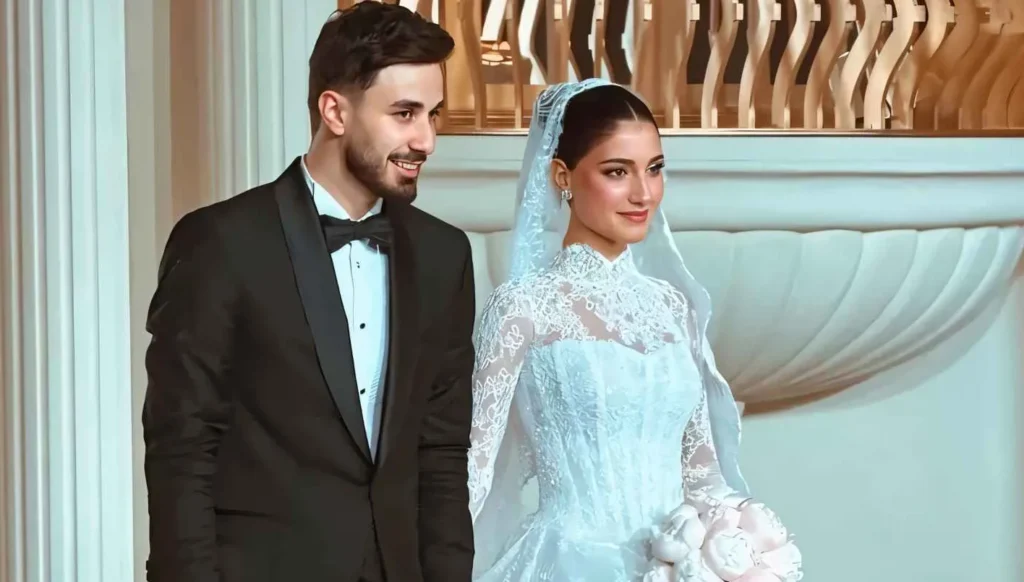 زفاف شيرين بيوتي: غناء بيسان إسماعيل وبكاء نارين بيوتي (فيديو)