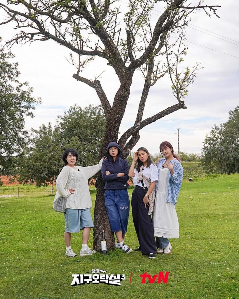 250628 TVN Joy Instagram Update with Yujin (feat. Lee Eunji ، Oh My Girl Mimi & Lee Youngji)