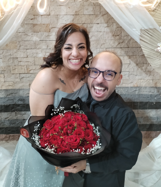 خطوبة مينا ابو الدهب