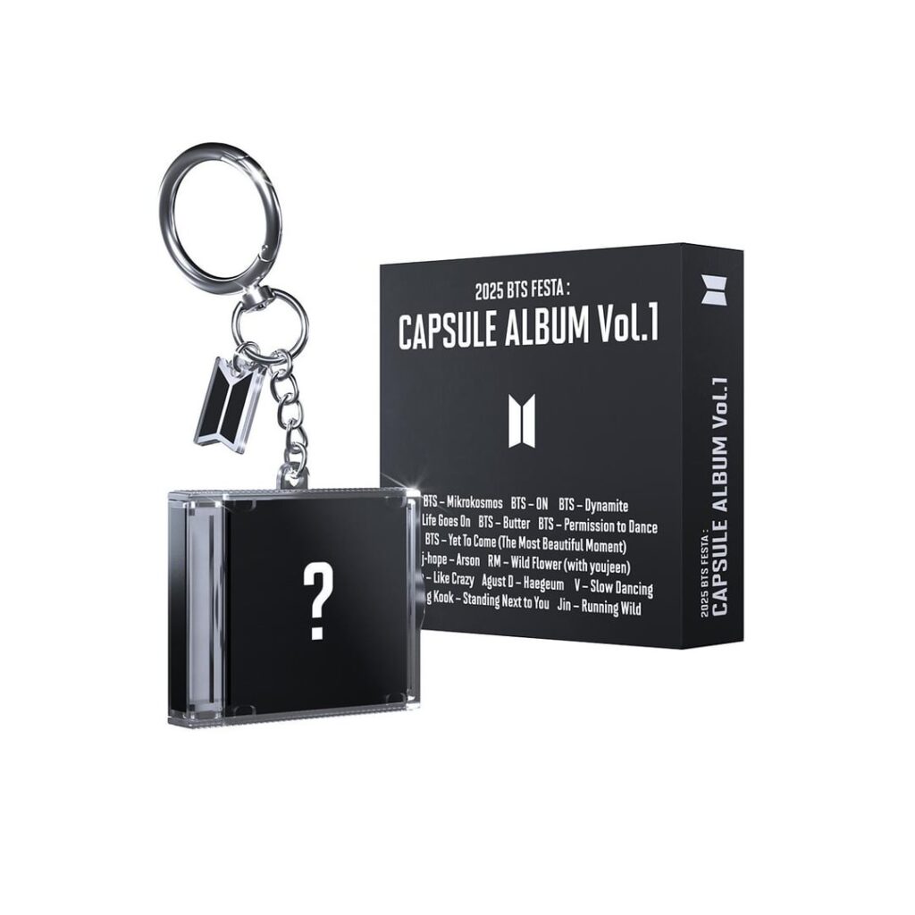 BTS - البضائع الرسمية: 2025 BTS Festa: Capsule Album Vol.1 (معاينة عبوات البضائع)
