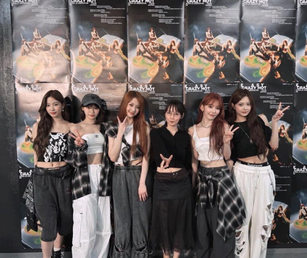 250615 Yoshioka Riho Instagram Update مع Le Sserafim