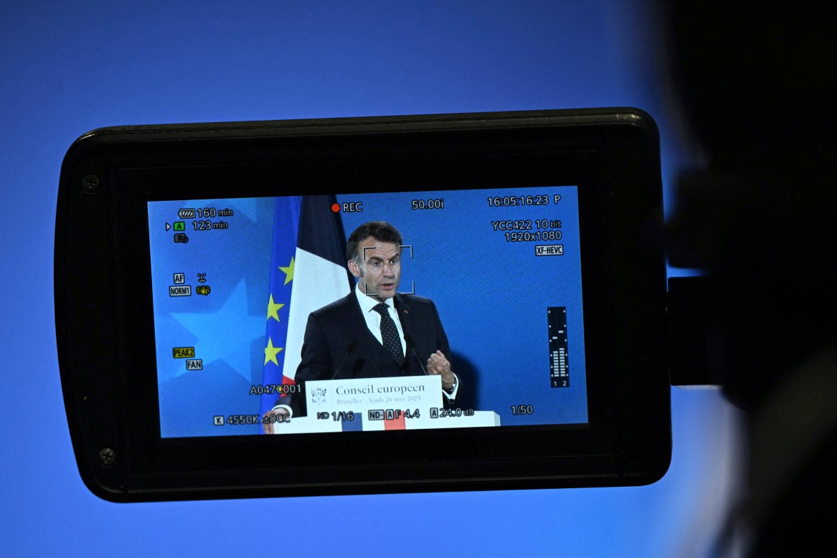 الرئيس الفرنسي إيمانويل ماكرون (أ ف ب).