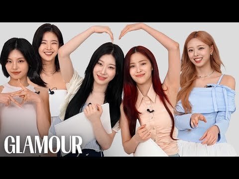 Itzy - Itzy يأخذ اختبار الصداقة @ glamour (250610) [ENG SUB]