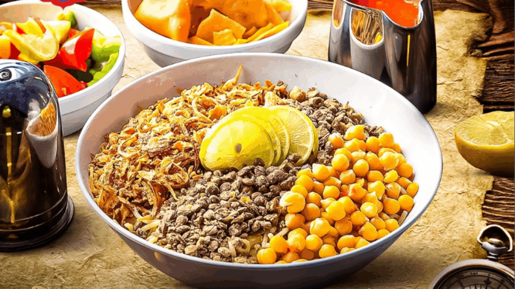 إعلان لـ”طبق كشري مصري” يثير غضبا في إسرائيل إعلان لـ"طبق كشري مصري" يثير غضبا في إسرائيل