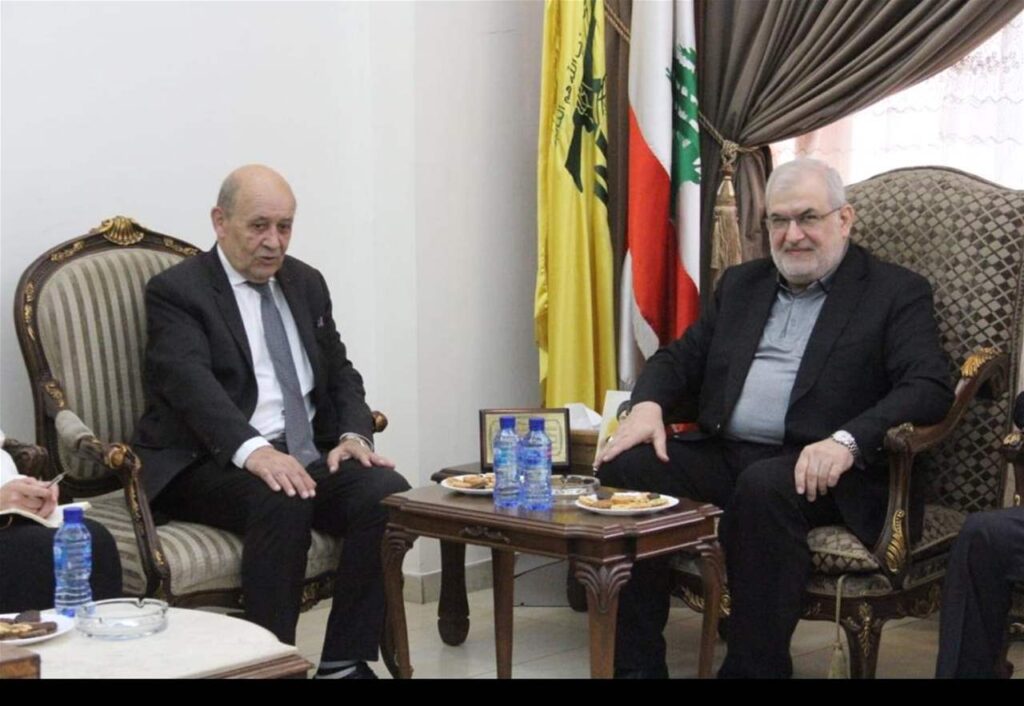 حزب الله يدعم التمديد لليونيفيل.. هذا ما دار بين كتلة الوفاء للمقاومة ولودريان!