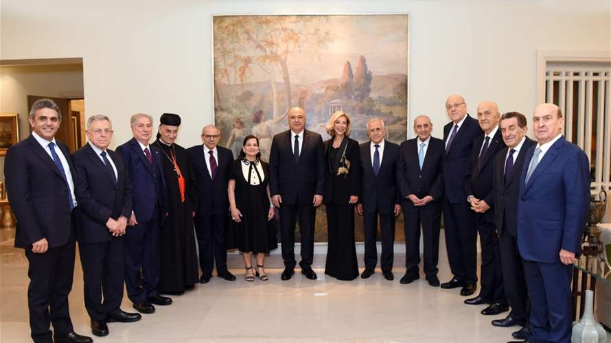 مأدبة عشاء أقامها الرئيس سليمان تكريمًا للرئيس عون - LBCI Lebanon