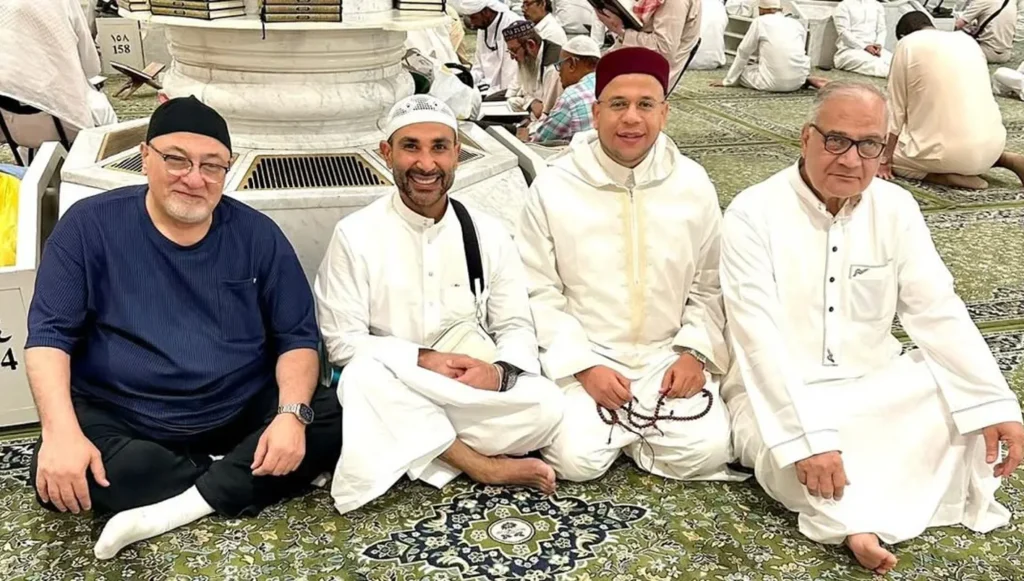 أحمد سعد في الحج: 'تبت إلى الله'... وتصريح من زوجته علياء بسيوني