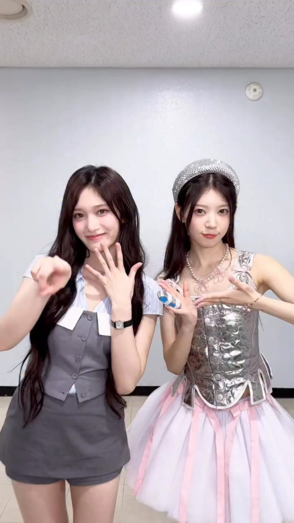 250626 INLIT INSTALL INSTAGRAM Reels Update مع Leeseo - Challenge with Moka