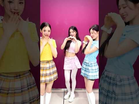 طفل لا تبكي ييهيون وبني مع illit minju - f girl (تحدي الرقص) (250629)