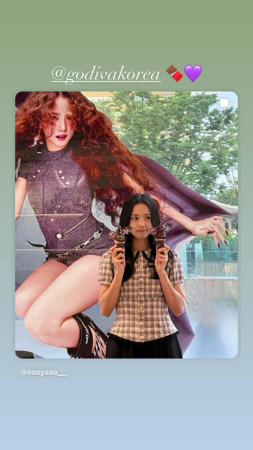 250611 تحديث قصة Jisoo IG