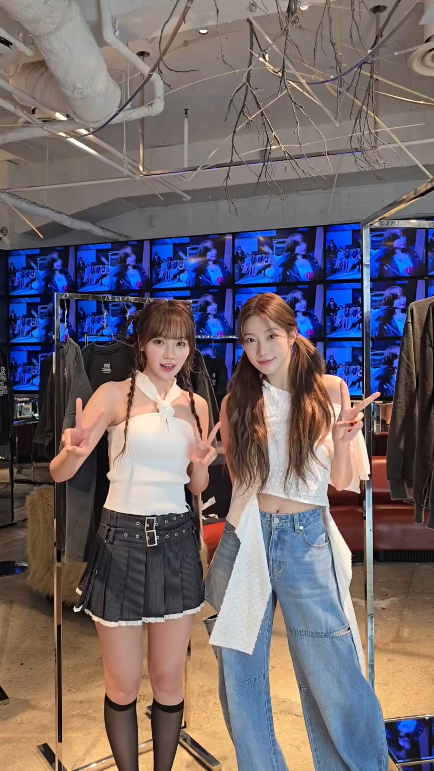 250628 تحديث Le Sserafim Douyin مع Kim Chaewon & Kazuha - يشتبه في أن هذا الفيديو قد تم إنشاؤه بواسطة Humans🤖