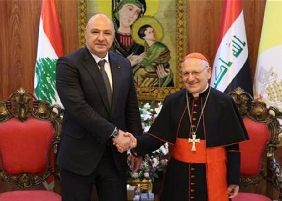 الرئيس عون زار مقر البطريركية الكلدانية في العراق وعرض مع البطريرك ساكو اهمية الحفاظ على التنوع الروحي والثقافي في المنطقة الرئيس عون زار مقر البطريركية الكلدانية في العراق وعرض مع البطريرك ساكو اهمية الحفاظ على التنوع الروحي والثقافي في المنطقة