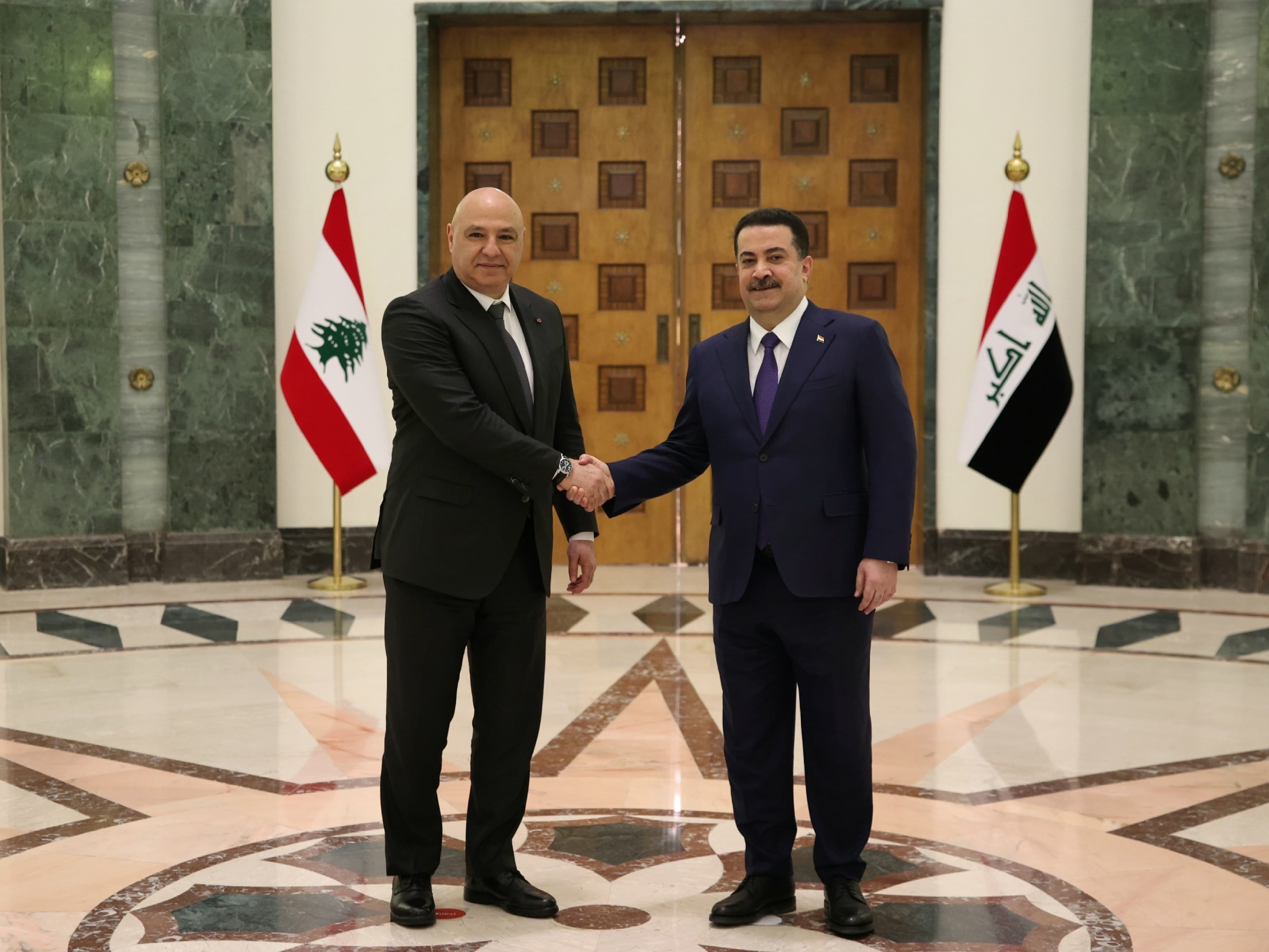 لقاء ثنائي بين عون والسوداني في بغداد (الرئاسة اللبنانية).