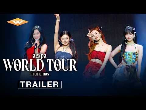 AESPA - فيلم موسيقي: AESPA: World Tour in Cinemas (مقطورة رسمية)