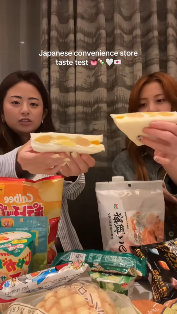 250627 Rachel Huh Tiktok Update مع Huh Yunjin - اختبار تذوق متجر الياباني! 🇯🇵✨✨ قمنا حرفيًا بتخفيف هذا الأمر سيئًا للغاية