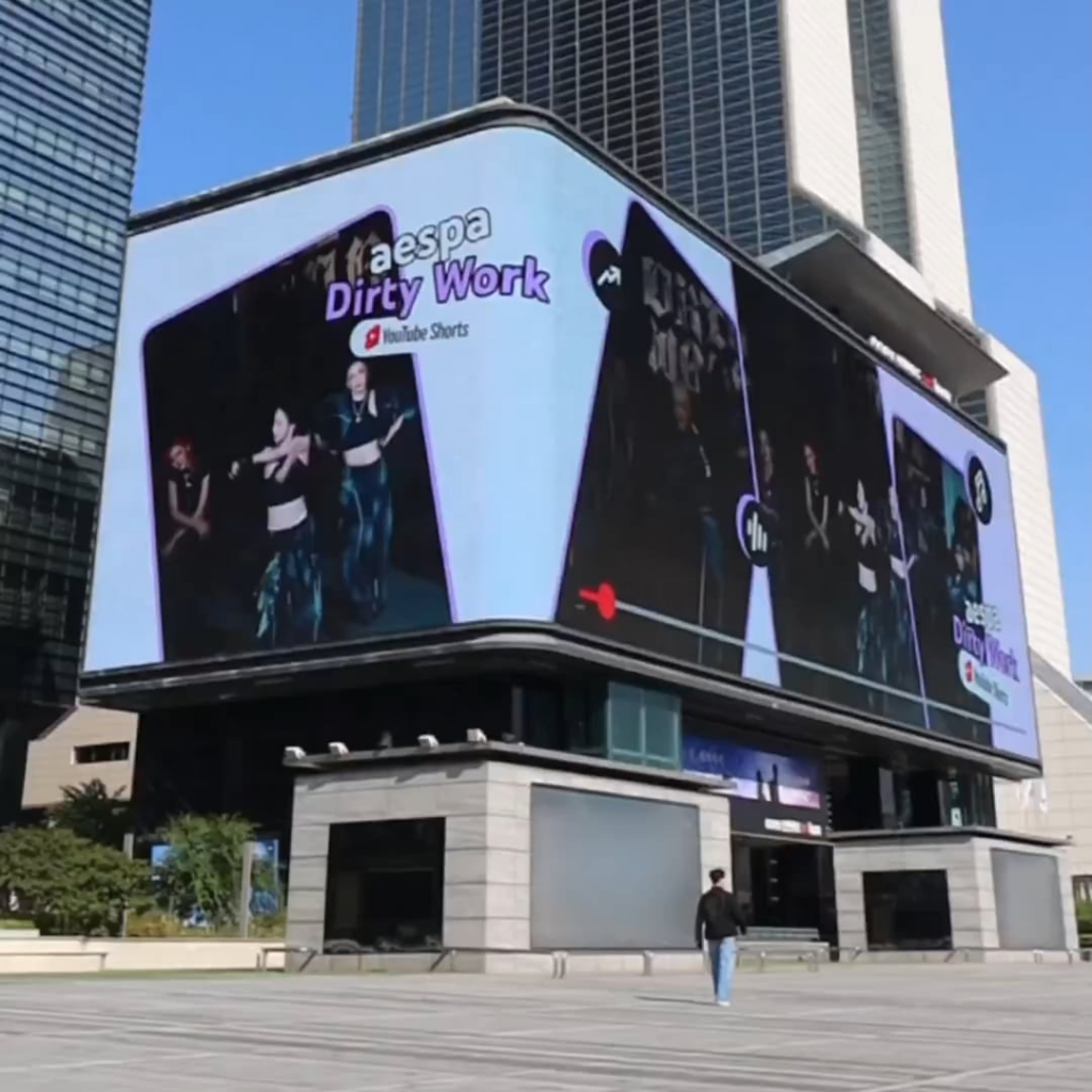 250614 ASPES Twitter Update - AESPA في جميع أنحاء سيول مع YouTube. إنشاء قصير مع عمل AESPA القذر الآن على #YoutUbeshorts!