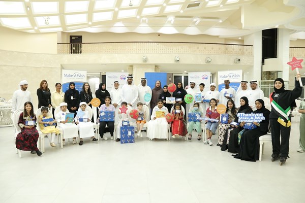 «تحقيق أمنية» تُسعد 22 طفلاً مريضاً في رأس الخيمة