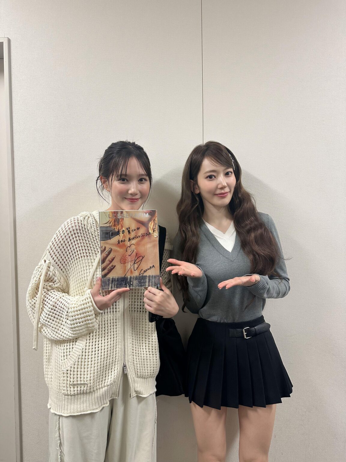 250622 LE SSARDIM JAPAN TWITLE UPDATE - Miyawaki Sakurasa مع Honda Tsabasa
