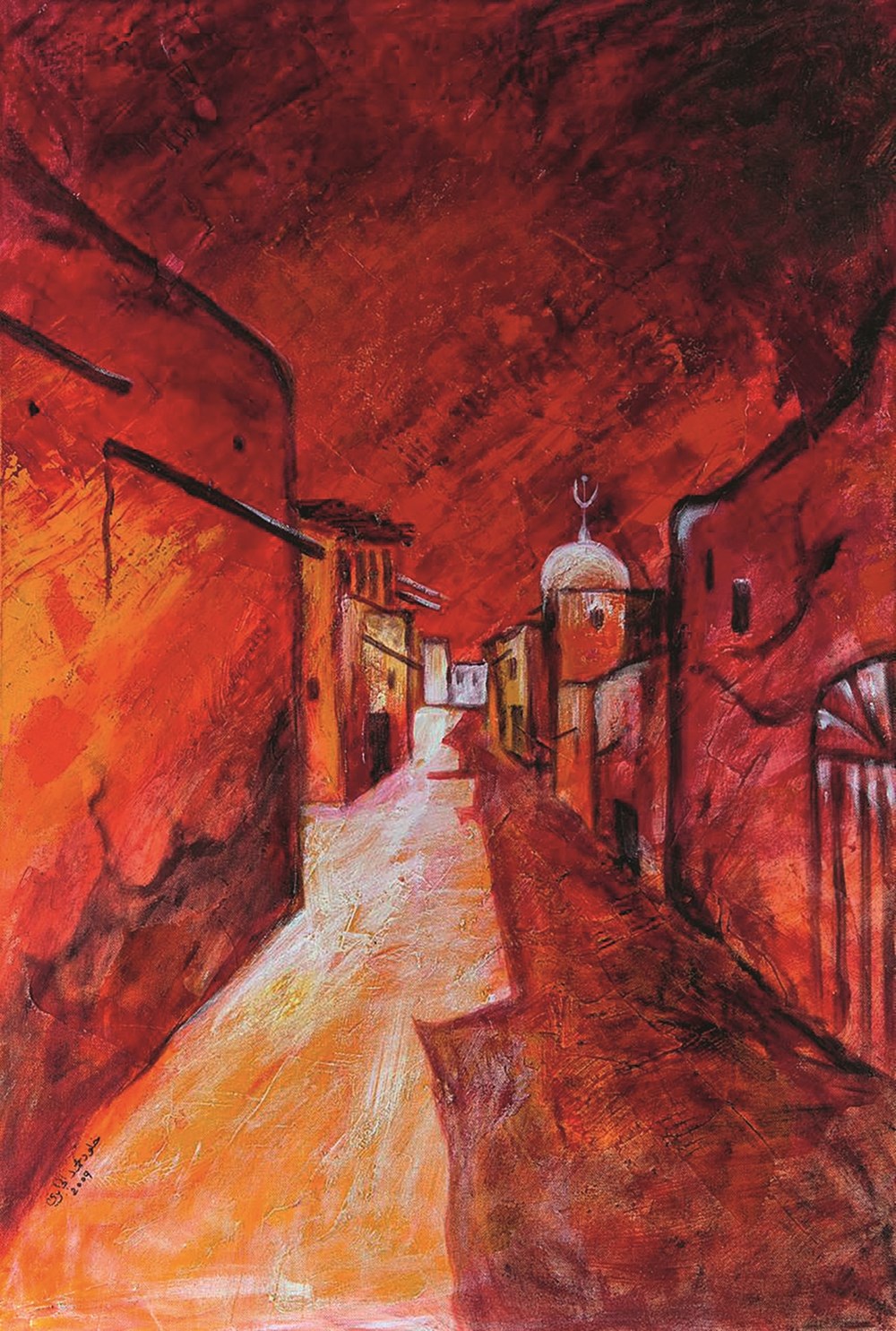 خلود الجابري: لوحاتي مرآة صادقة لمشاعري