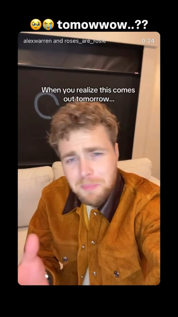 250626 تحديث قصة Rosé IG