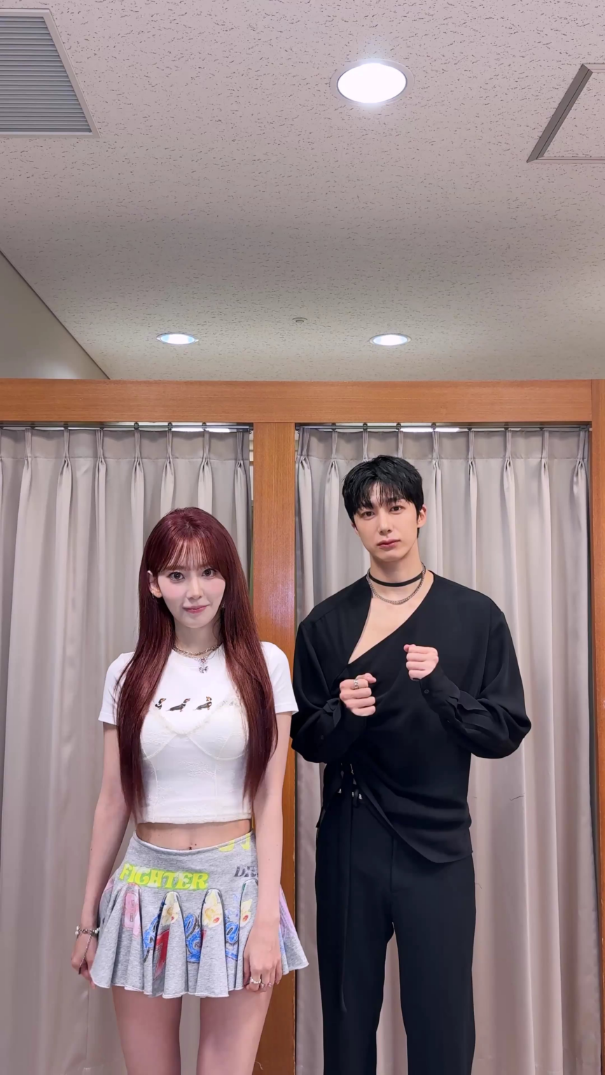 250628 Miyawaki Sakura مع Monsta X Hyungwon - مختلف (تحدي الرقص)